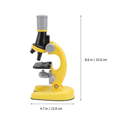 Microscope Toy Child Pupils Kids Developmental Toys Magnifier for - Picture 7 of 12
