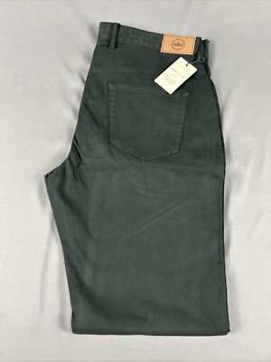 Peter Millar Golf Pants Crown Ultimate Sateen 36 x 34 Black Modal NWT MSRP $170