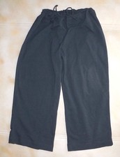 NWT Basic Moves Black HipHop Capri Drawstring Waist Pants Loosefit Ladies Large