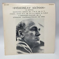 Russian pianist SVIATOSLAV RICHTER Recital Mint LP Beethoven Chopin Schumann