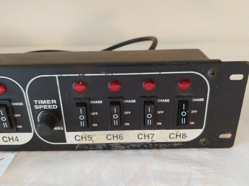 VEI PC-9400 8 Channel Remote Lighting Control Switch Timer DMX PC-9400 - Image 4 of 4