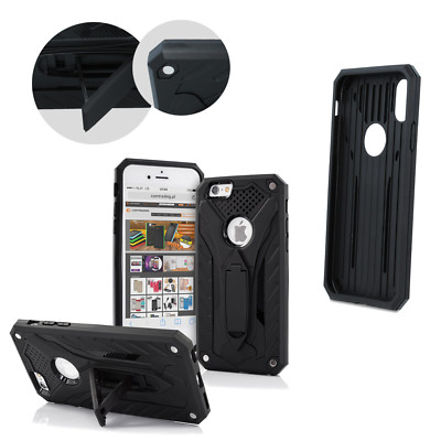 Defender Stand Outdoor Case Handy Tasche Hülle Für Xiaomi Redmi 6A SCHWARZ