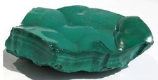 Malachit, Rohstein aus dem Kongo Mineral 344 g., 95 mm (M1471)