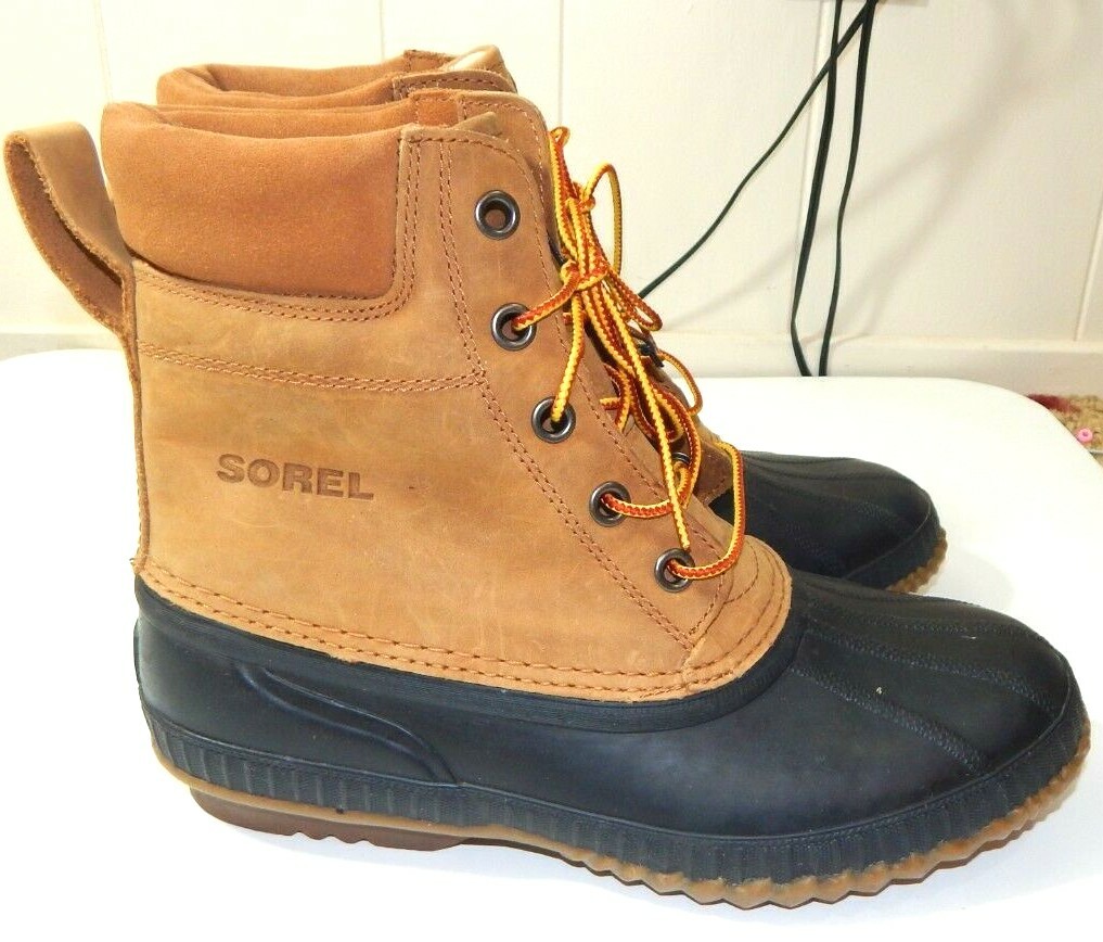 Sorel Men's 11 Duck Boots Cheyanne Lace 