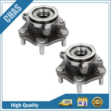 Pair (2) Front Wheel Hub Bearing For Nissan Sentra 2013-2019 For Leaf 2013-2017