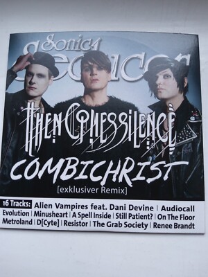 Cd Cold Hands Seduction Vol 257  Combichrist Then comes silence  16 Songs Neu
