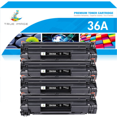 4PK 36A CB436A Toner Compatible With HP LaserJet P1505 n M1522n MFP M1120 M1120n