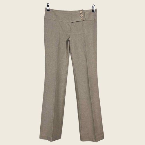 Star City Khaki Flared Leg Dress Pants 