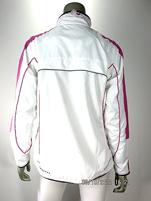TCM BODY STYLE SZ S White Pink Mesh Lining Removable Sleeve