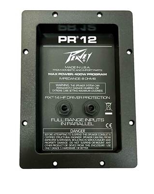 #ad Peavey Crossover Factory Replacement For PR 12 $45.00