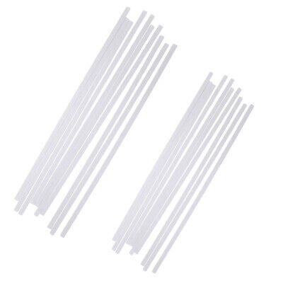 20x ABS Plastic Square Rod Sticks Model Making Architectural Scenery 3x250mm