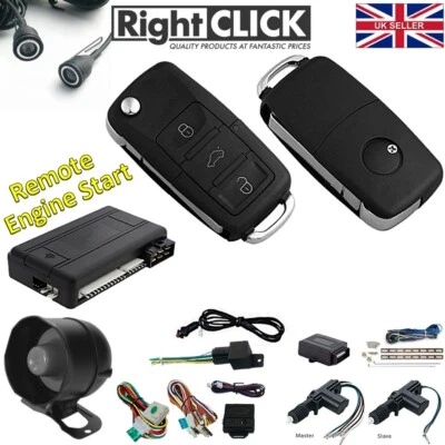 RIGHTCLICK Car Alarm Remote Engine Start +Ultrasonic +2D Central Lock AL851-RUC2D
