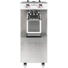 Spaceman 6250A-C Floor Air-Cooled Two Flavor Soft-Serve Machine (2) 1.25 HP