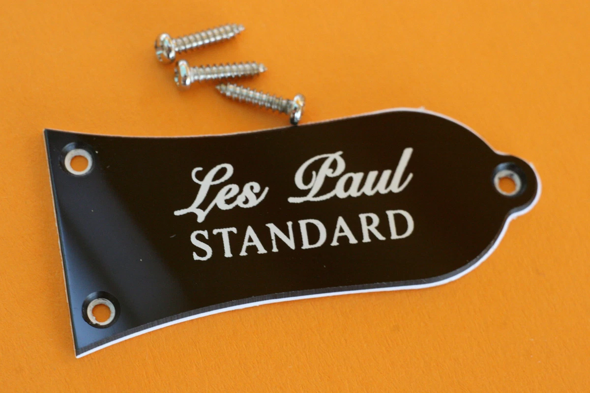 Gibson les paul standard truss rod cover deals