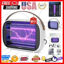 Stylish Indoor Fly Zapper with 10-  - Safe & Effective Pest Control