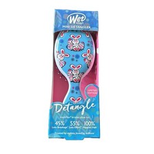 The Wet Brush Mini Detangler IntelliFlex Hair Brush Blue Limited Edition