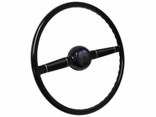 Deluxe 16 Steering Wheel Dark V8 Horn Button For 1940 Ford Gm Steering Column Deluxe 16 Steering Wheel Dark V8 Horn Button For 1940 Ford Gm Steering Column