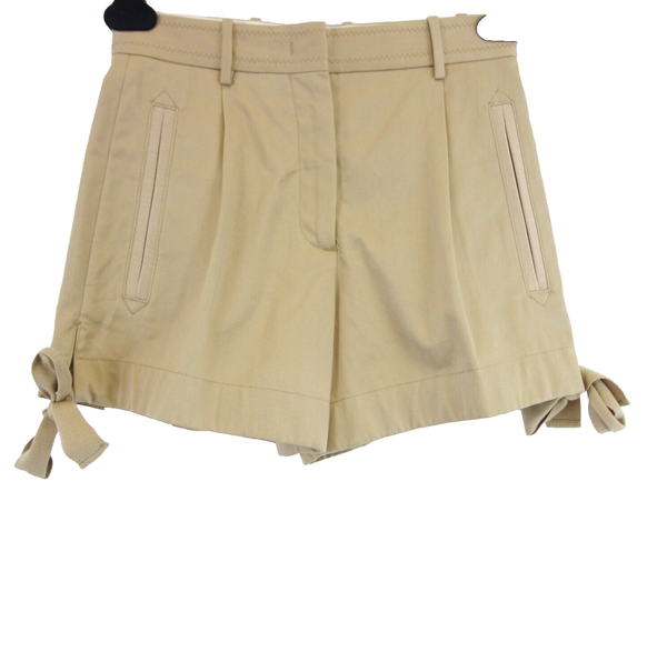 Shorts Moncler Beige Damen Chino Kurze Hose Sommerhose Bermuda De 32 Xxs Neu-image