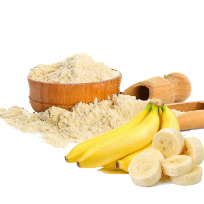 Banana Fruit Ground Powder | Real Ripe Dried Pure Organic Natural Flour | Energy