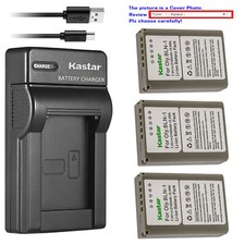 Kastar Battery Slim USB Charger for Olympus BLN-1 BLN1 Olympus PEN E-P5 Camera