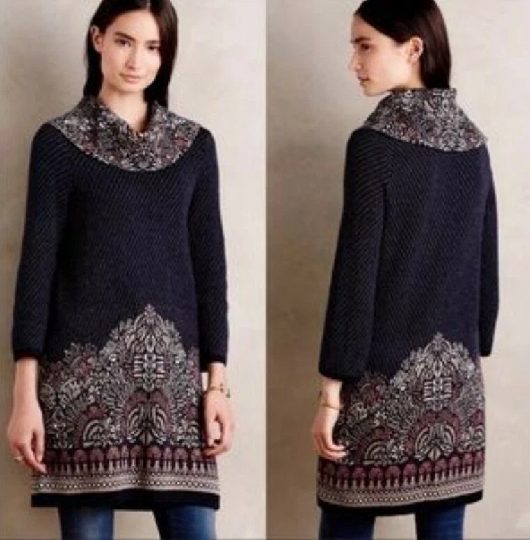 Anthropologie moth sweater dress sale