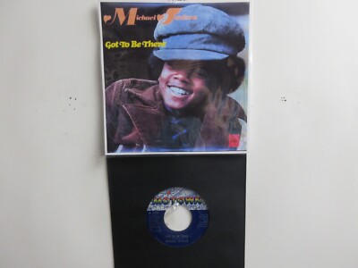 💥 💥 ' MICHAEL JACKSON ' HIT 45 + PICTURE [GOT TO BE THERE] 1971