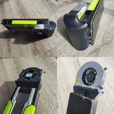 P40 M40 P100 V100 Graphics Card U-shaped Turbo Heat Sink fan Fits Nvidia Tesla