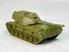 Original Hotwheels Redline Era Tough Customer Army Tank Flying Colors NICE! 🔥