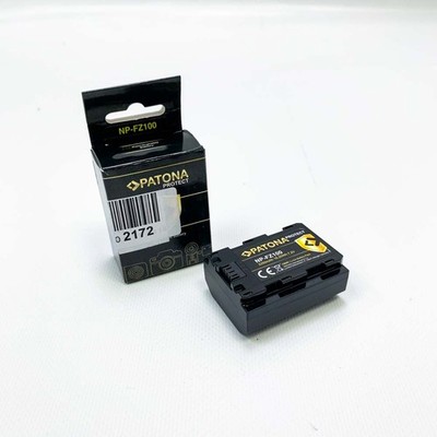 PATONA 2X Protect Akku NP-FZ100, im hitzeresistenten V1 Gehäuse kompatibel mit