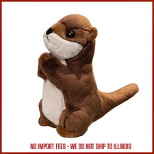19CM Otter Plush Toy Soft Stuffed Animal Doll Cute Kids Birthday Gift