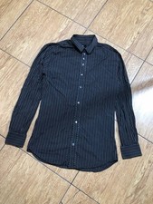 Rare Luxury Shirt Dolce & Gabbana Vintage Made in Italy Medium Striped Casual