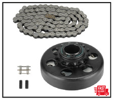 Go Kart Clutch 1" Bore 14T with 3 Feet 40/41/420 Chain, Centrifugal Clutch
