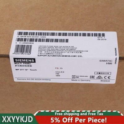 6AV6 643-0CD01-1AX0 SIEMENS HMI 6AV6643-0CD01-1AX0 Touch Panel