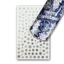 Nagelsticker 3 Blatt Set, Ultra Slim Sticker f&uuml;r Weihnachten (STUS-30)