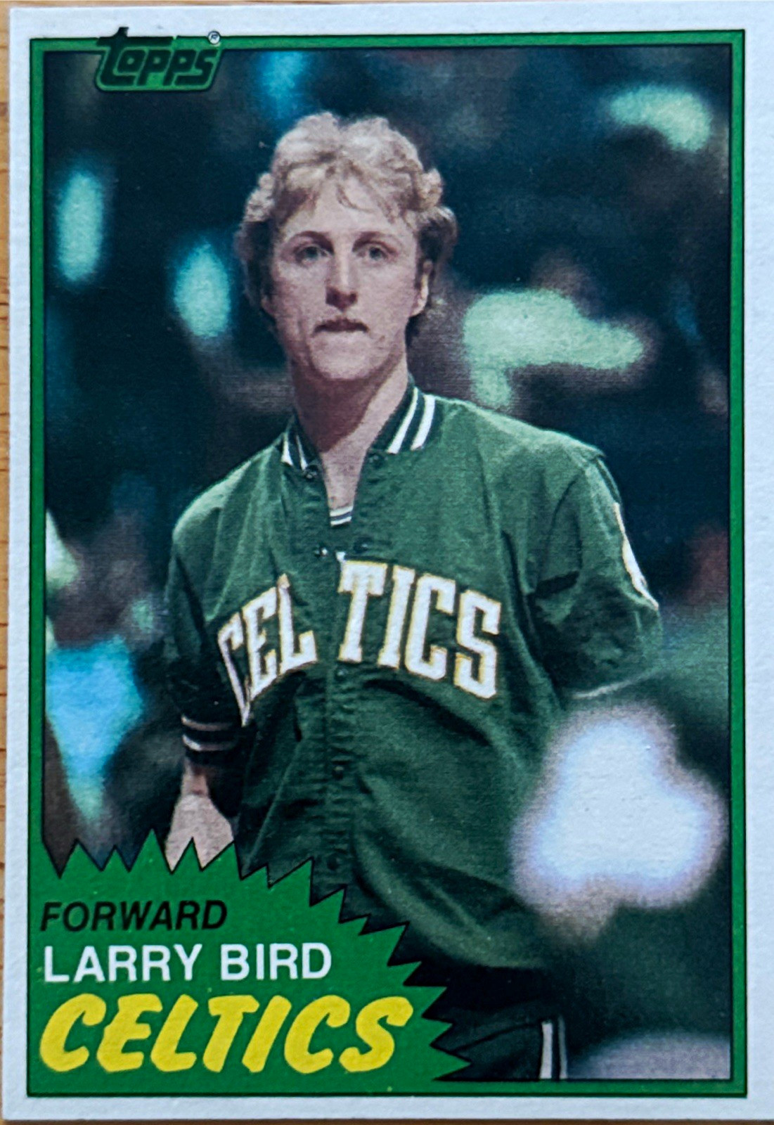 Topps 1981-82 Larry Bird Boston Celtics #34 Base Set Basketball Card