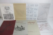 Bookways - A Quarterly Journal for the Book Arts x 13 volume set, 1990's