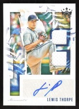 2020 PANINI DIAMOND KINGS LEWIS THORPE DKMS-LT DK MATERIAL SIGNATURES TWINS