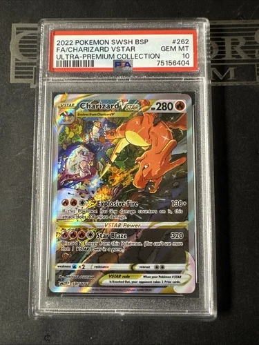PSA 10 GEM MINT Charizard VSTAR SWSH262 Ultra Premium Collection UPC Promo Holo
