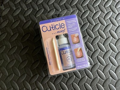 Esteemia Cuticle Away Remover 1 Fluid Ounce With Cuticle Pusher