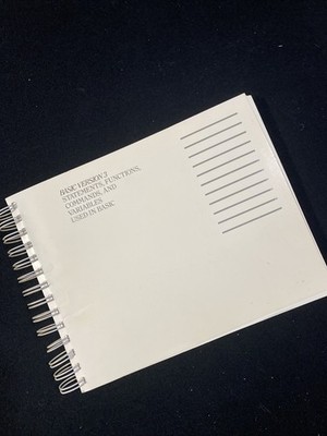Compaq BASIC Version 3 Reference Guide 1985 1st Edition