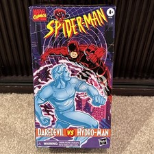 Marvel Legends Spider-Man VHS Daredevil   Hydro Man 2-Pack. Brand New & Unopened