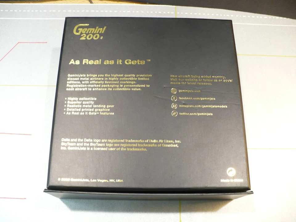 Gemini Jets 1:200 Delta Airbus A220-300 N305DU G2DAL1113 - Image 3 of 4