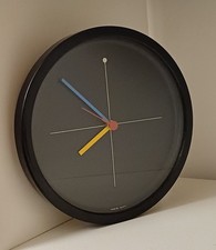 UHR-EL Orologio A Parete Design Modernariato Vintage Stile Memphis Pop Art