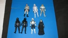 Vintage Star Wars 1990s LFL Kenner Lot Of  7 Loose Action Figures 1997