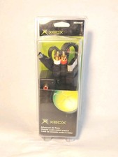 Original Xbox Advanced AV Pack X08-47698 Microsoft TV Cables New Opened Box