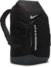 Nike Men's Hoops Elite Backpack 32L, Black Anthracite and Metallic Silver