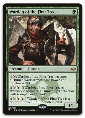 Warden of the First Tree #143 (NM) Fate Reforged FRF Magic MTG