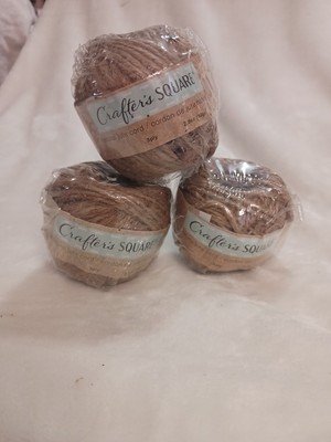 Natural Jute Cord 3Ply 2.8oz(80g) Crafting Twine, String, Rope, Lot Of 3 
