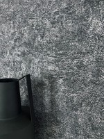 Newroom Vliestapete Schwarz Metallic Glanz Modern Glamour Wohnzimmer Elegant