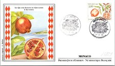Monaco SC# 1680 FDC 1989 The Four Seasons of the Pomegranate Autumn - A02873